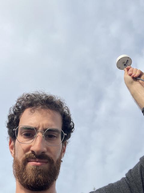 Sometimes the job is “antenna mount”